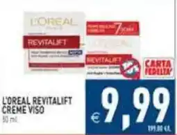 Pim Supermercati L'Oréal Revitalift Creme Viso offerta