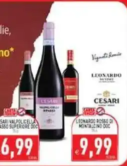 Pim Supermercati Cesari Valpolicella Classico Superiore DOC offerta