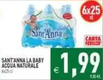 Sant'Anna la baby acqua naturale