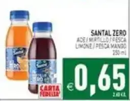 Pim Supermercati Santal zero offerta