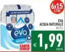 Pim Supermercati Eva acqua naturale offerta