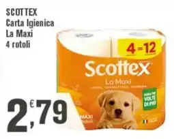 Conté Supermercati Scottex Carta Igienica La Maxi offerta