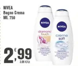 Conté Supermercati NIVEA Bagno Crema offerta