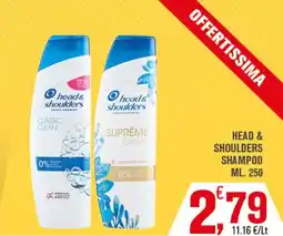 Conté Supermercati Head & Shoulders Shampoo offerta