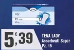 Conté Supermercati TENA Lady Assorbenti Super offerta