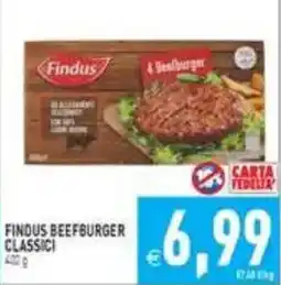 Pim Supermercati Findus Beefburger Classici offerta