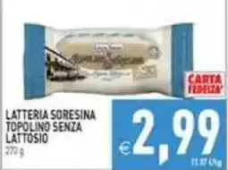 Pim Supermercati Latteria Sorensina Topolino senza lattosio offerta