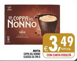 Deco Superstore Motta Coppa del Nonno Classica offerta