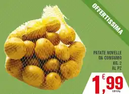 Conté Supermercati Patate novelle da consumo offerta
