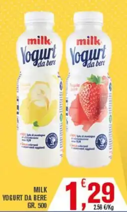 Conté Supermercati Milk Yogurt da bere offerta