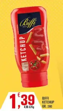 Conté Supermercati Biffi ketchup offerta