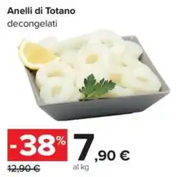 Carrefour Iper Anelli di Totano decongelati offerta