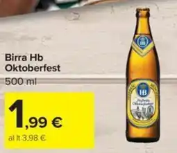 Carrefour Iper Birra Hb Oktoberfest offerta