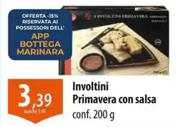 Panapesca Involtini Primavera con salsa offerta