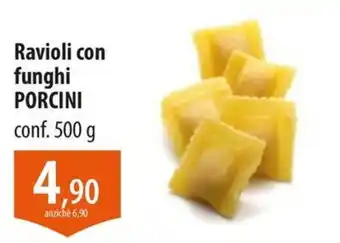 Ravioli con funghi porcini