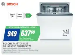 Leonardelli Bosch lavastoviglie da incasso offerta