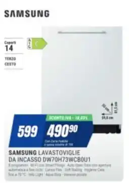 Leonardelli Samsung lavastoviglie da incasso offerta