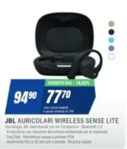Leonardelli JBL Auricolari Wireless Sense Lite offerta