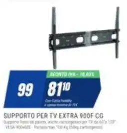 Leonardelli Supporto per TV Extra 900F CG offerta
