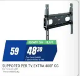 Leonardelli Supporto per TV Extra 400F CG offerta