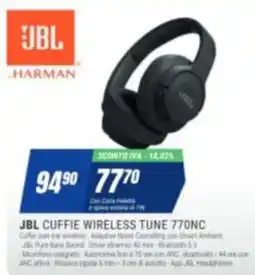 Leonardelli JBL Cuffie Wireless Tune 770NC offerta