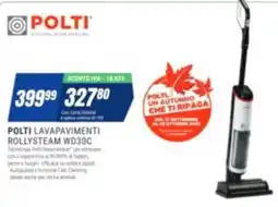 Leonardelli Polti lavapavimenti rollysteam wd30c offerta