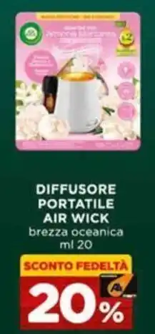 Alì Supermercati Diffusore portatile Air Wick brezza oceanica offerta