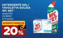 Alì Supermercati Detergente gel/tavoletta solida wc net offerta