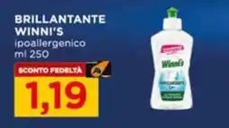 Alì Supermercati Brillantante Winni's offerta