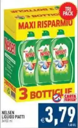 Pim Supermercati Nelsen liquido piatti offerta