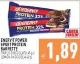 Pim Supermercati Enervit Power Sport Protein Barrette offerta
