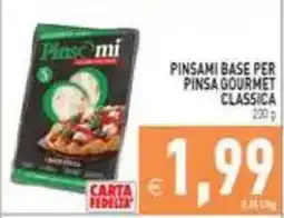 Pim Supermercati Pinsami base per pinsa gourmet classica offerta