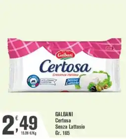 Conté Supermercati Galbani Certosa Senza Lattosio offerta