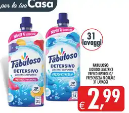 Deco Superstore Fabuloso Detersivo Lavatrice Profumato Freschezza Floreale offerta