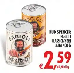 Deco Superstore Fagioli classici/neri Bud Spencer offerta