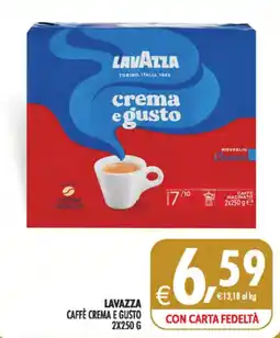 Deco Supermercati Lavazza Caffè Crema e Gusto offerta