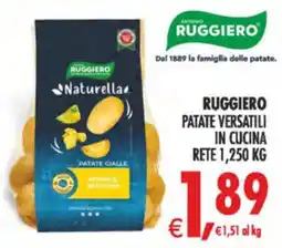 Deco Supermercati Ruggiero patate versatili in cucina offerta