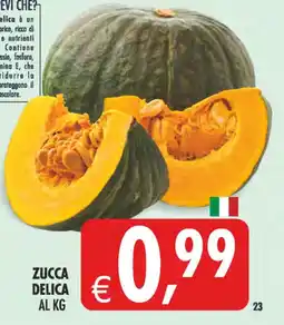 Deco Supermercati Zucca delica offerta