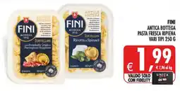 Deco Supermercati Fini antica bottega pasta fresca ripiena offerta