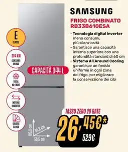 Fiducia & Convenienza Samsung frigo combinato offerta