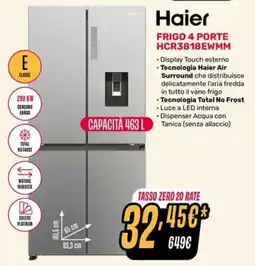 Fiducia & Convenienza Haier Frigo 4 porte offerta