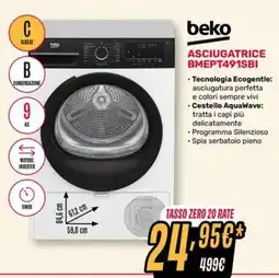 Fiducia & Convenienza Beko Asciugatrice offerta