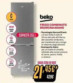 Fiducia & Convenienza Beko frigo combinato offerta