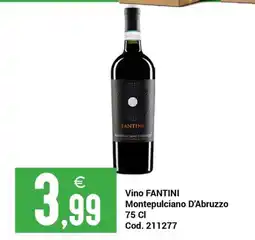 Centro Cash Vino FANTINI Montepulciano D'Abruzzo offerta