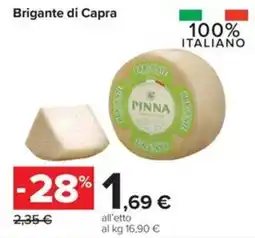 Carrefour Iper Brigante di Capra offerta