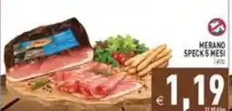 Pim Supermercati Merano Speck 5 mesi offerta