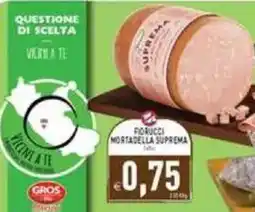 Pim Supermercati Fiorucci Mortadella Suprema offerta