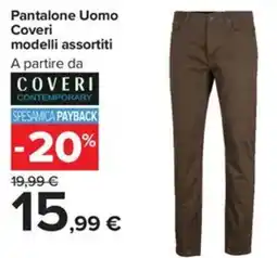 Carrefour Iper Pantalone Uomo Coveri offerta