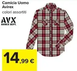 Carrefour Iper Camicia Uomo Avirex offerta