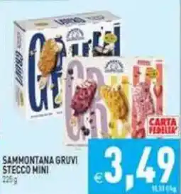 Pim Supermercati Sammontana gruvi stecco mini offerta